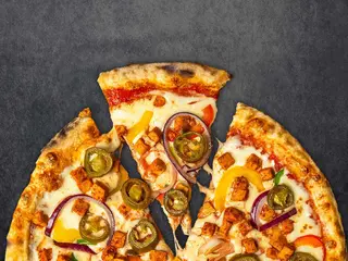 Pizza Chicken Vegana (30 Cm.)