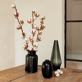 Ramo de flores de algodón. 3u