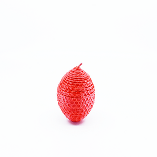Lumanare ceara naturala ou H9 Red