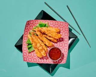Ebi Tempura (cu sos Sweet Chilli)