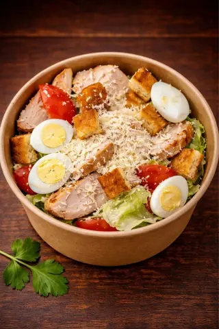 Салат Цезар з куркою