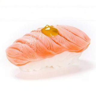 Nigiri de salmón flameado con yuzu y jalapeño (1 ud.)