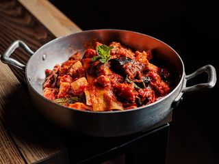 Busiate con pesce spada