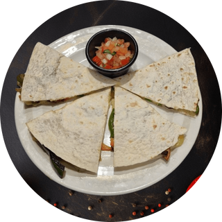 Big quesadilla verduras