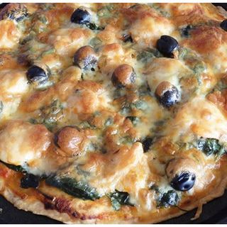 Pizza De Gamba (26 Cm.)