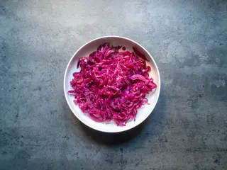 Cavolo viola in agrodolce