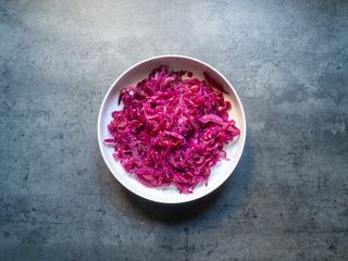 Cavolo viola in agrodolce