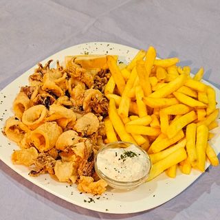 Pržene lignje i tartar