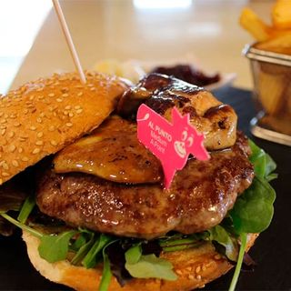 Hamburguesa gourmet muelle