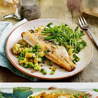 164. Korean Style Grilled Sea Bass