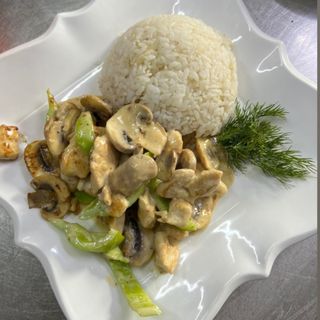 Фрикасе с грибами