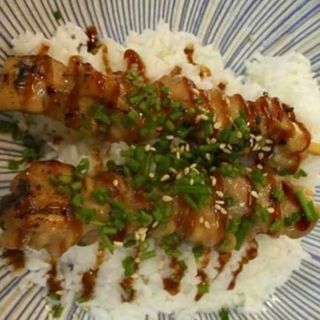 Brochetas De Yakitori Pollo