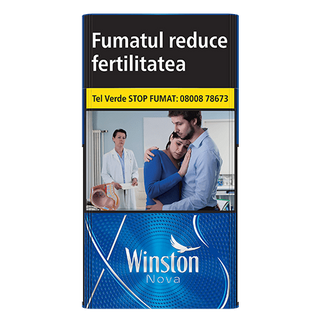 WINSTON NOVA BLUE 100's