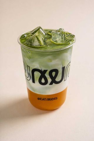 Iced Matcha Jelly PASSION FRUIT