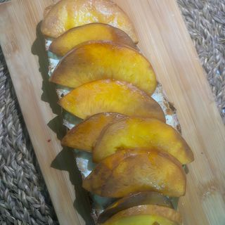 Tosta de melocotón