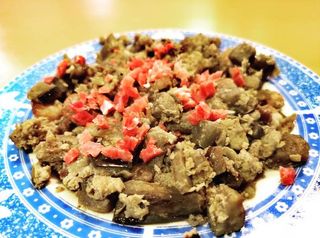 Revuelto De Espárragos Con Jamón