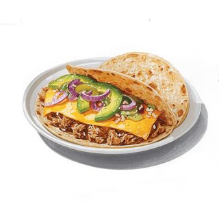 Smash Burger Pulled Pork Taco