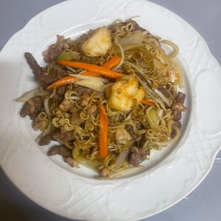 Tallarines Fritos Chinos