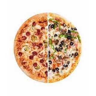 Half and Half Pizza