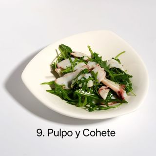 Pulpo y cohete