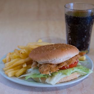 Hamburguesa de pollo