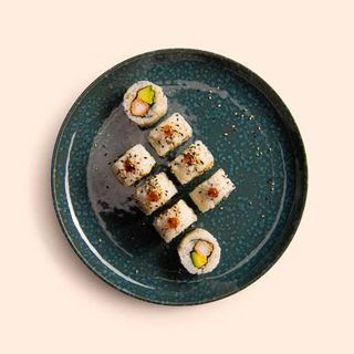 114. Uramaki California Tempura