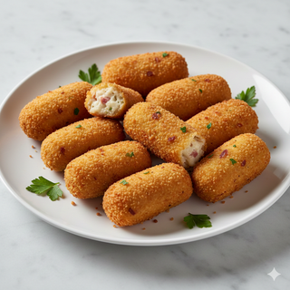 Croquetas De Jamón Ibérico (8 Uds.)