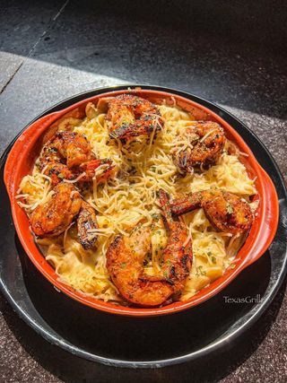 Gambas + Tagliatelles