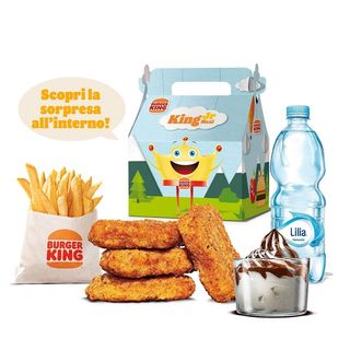 King junior menù nuggets