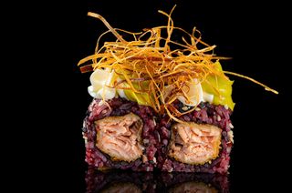 198. Nero Philadelphia roll 4 pezzi