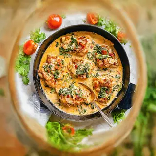 14 Chicken spinaci