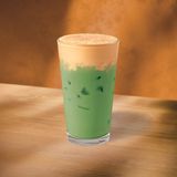 Iced Pumpkin Spice Matcha Latte