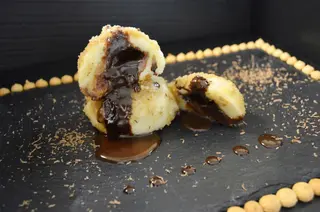Knedli s nutellom s krušnim mrvicama 6 kom