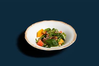 Салат с хрустящим цыплёнком