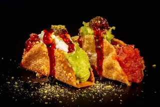 038  Tacos tuna truffle 2 pezzi