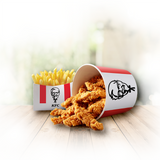 7 Strips Bucket + Small Fries