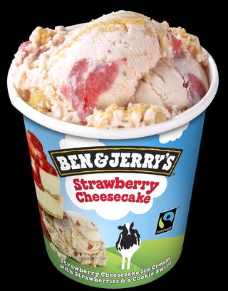 B&J STRAWBERRY CHEESE CAKE 465 ML