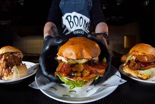 Hamburguesa Top De Pollo