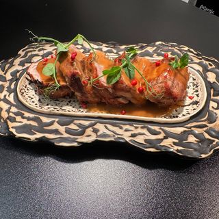 Muschiulet de porc cu sos de piper