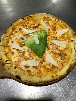 Pizza Saumon