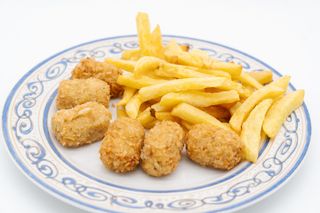 Menú Croquetas Con Patatas Y Bebida