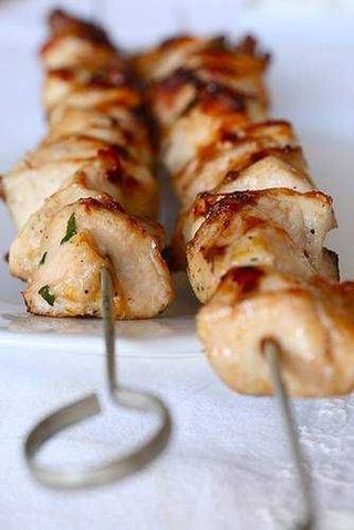 Espetada de Frango no Churrasco