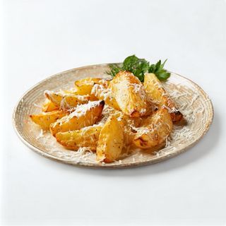 Cartofi copți cu telemea de oi