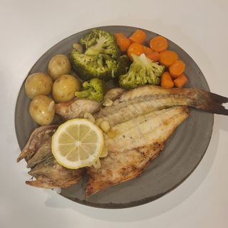 Robalo Escalado Grelhado