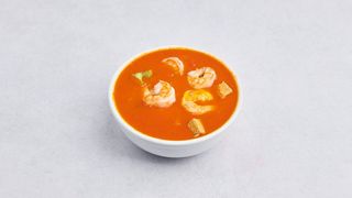 Czerwone curry krewetki