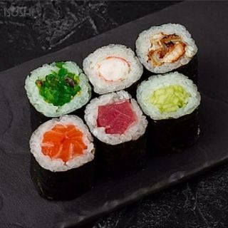 Мини Ролл с лососем