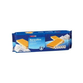 Barquillos Sabor a Nata Spar (150 gr)