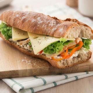 Bocadillo De Pollo Emmental