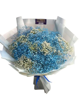 A bouquet Of Colored Gypsor Fillers