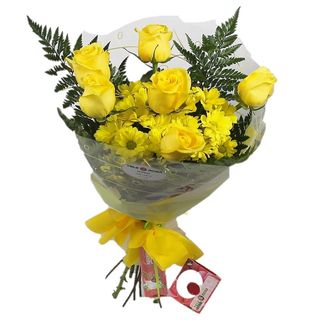 RAMO ROSAS AMARILLAS MAMÁ 30006